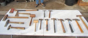 lot 226 image: Lot of Hammers & Axes