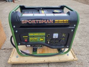 Sportsman Duel Fuel Generator