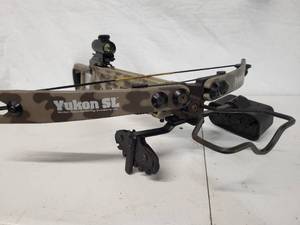 Yukon XL Cross Bow, with Tru-Glo Sights. Also comes with Flambeau Hard case and a pack of arrows