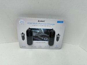 lot 16 image: New Atomi 40W 12V USB Charger, 2-pack