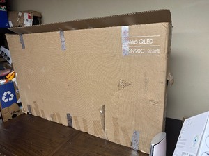 lot 32 image: Samsung 65 Class Neo QLED 4K QN90C - Unused Shipping Damaged - See Pictures Retail $2799 - Parts  Repair