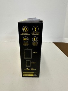 lot 14 image: Michelin High-Capacity Portable Jump Starter and Power Bank 10,000 mAH - Open Box Like New