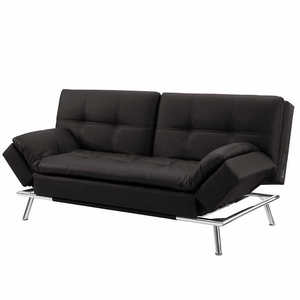 lot 12 image: Ravenna Relax-A-Lounger Euro Lounger Leather with Two 120V Power Outlets and Two USB Port 549573 - Retail $749.99 - Unused Like New