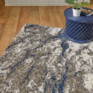 lot 17 image: New Thomasville Hudson Shag Area Rug, Libera 5 ft. 3 in. x 7 ft. 5 in. Like New Unused - Missing Tag