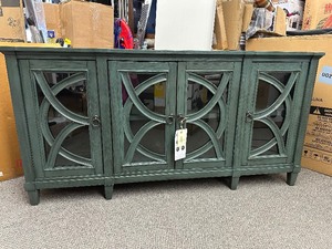 lot 13 image: Pike & Main Hayden 67 Accent Console Unused - Like New - Minor cosmetic damage on back