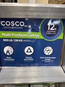 Costco Multi Position Ladder 12 Ft New