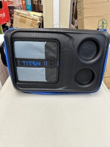 Titan 50-Can Collapsible Cooler Blue - Used Good Condition