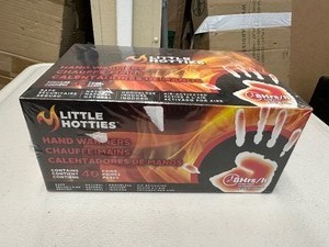 Little Hotties 2000505 Air Activated Hand Warmers - 40 Pairs M33E New