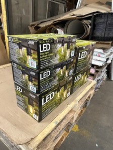 lot 12 image: 5 Boxes of Feit 48 LED Filament String Lights new open boxes