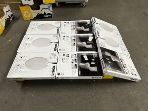 lot 45 image: 9 Kohler Layne Slow Close Antimicrobial Elongated Toilet Seats - Customer Returns Untested