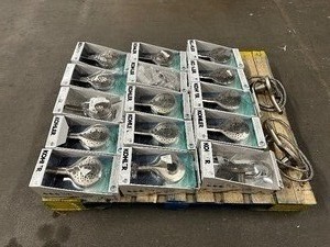 lot 20 image: 17 Kohler Prosecco Magnetic Showerheads Stainless Steel- Customer Returns Untested - Retail $849.43