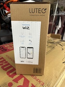 lot 29 image: New WIZ Wifi Smart Connected RGB LED Tubular Wall Light Sconce Lutec