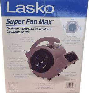 lot 65 image: Lasko Super Max Fan- Tested Works