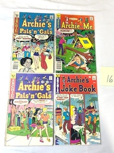 Vintage Archies Comic Book Lot of 4