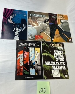 Vintage 1980s CEREBUS The Aardvark Comics #43, 97, 98, 100, and 102 in Nice Condition