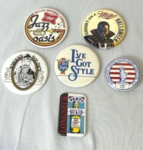 Vintage Breweriana Pinback Button Lot