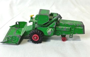 Vintage Matchbox Lesney Diecast Toys - King Size K-9 Claas Combine Harvester (Not complete)  No. 27 Mercedes 230 SL  No. 50 Kennel Truck