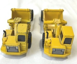 (2) ERTL Caterpillar CAT Elevating Scraper 613C 6 Long 164 Construction Diecast Toys