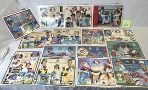 1991 Upper Deck 8 x 10 Heroes of Baseball Prints with Assorted Player Cards