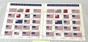 (40) New 2000 33-Cent The Stars and Stripes Gum Stamps