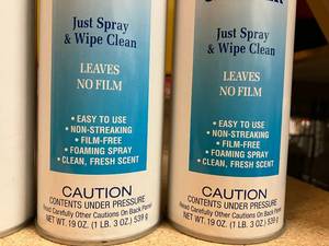 Foaming Glass Cleaner