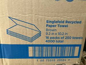 Singlefold Paper Towels