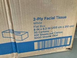 Pacific Blue Facial Tissue