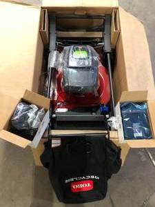 lot 30 image: Toro Recycler 22 in. Briggs & Stratton SmartStow Personal Pace High-Wheel Drive Gas Walk Behind Self Propelled Lawn Mower Customer Returns See Pictures