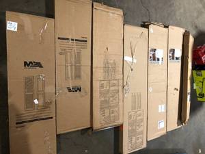 lot 38 image: Lot of Assorted Window Shutters Various Models Sizes and Conditions  Customer Returns See Pictures