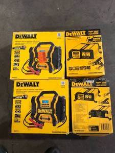 lot 10 image: Lot of Assorted Dewalt Portable Power Stations Various Sizes and Conditions   Customer Returns See Pictures
