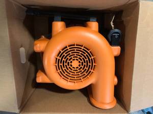 lot 20 image: RIDGID 1625 CFM 3-Speed Portable Blower Fan Air Mover with Collapsible Handle and Rear Wheels for Water Damage Restoration    Customer Returns See Pictures
