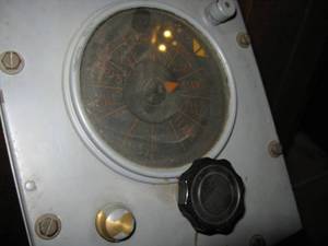 lot 128 image: WWII Ship Engine Order Telegraph on Stand