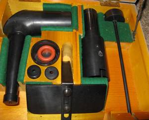 lot 162 image: WWII US Navy 40 MM Bore Sight in Case