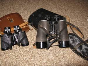 lot 179 image: WWII US Navy Binoculars, Mk XXI, 1941 in Case and Mark 33, Mod 0, 1943 in Case