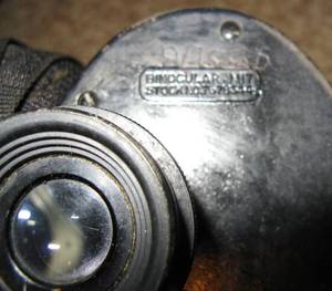 lot 180 image: WWII US Navy Binoculars, Mk 28, Mod 0, c1943, and M17 in Case