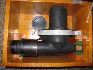 lot 194 image: WWII US Navy Ships Telescope, Mark LXXIV, Honeywell, In Case
