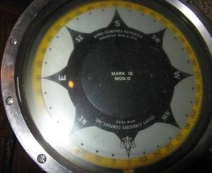 lot 198 image: Early Sperry Gyro-Compass Repeater, Mark 15, Model 0, 1919
