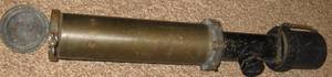 lot 204 image: EARLY WWII Heavy Brass Submarine Gunsight, Mark 39-4, 1943
