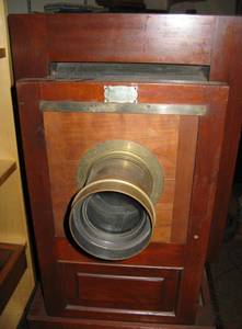 lot 5 image: Antique HUGE Anthony View Camera and Stand c1870