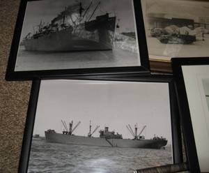 lot 231 image: 7 WWII Era US Navy Ship Photos (as Seen)