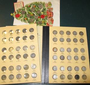 lot 274 image: LOT of Silver Dimes 51 Roosevelt, 33 Mercury, Some Uncirculated