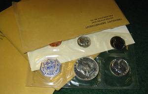 lot 332 image: 3 Proof Sets 1957, 1961, 1963