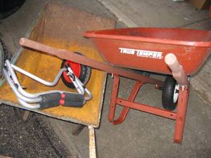 lot 388 image: Wheelbarrow, Yard Cart, Wheels, etc