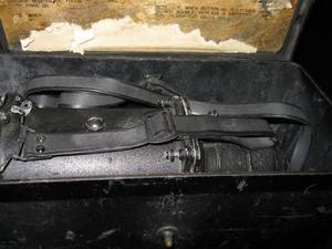 lot 397 image: Lot WWII US Navy 20mm and 40mm Gun Sights, Telescopes, Bofors Ammo Mag, Ship Accessories, etc