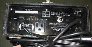 lot 383 image: Vintage Kodak Carousel Dissolved Control Unit