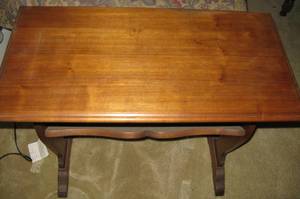 lot 207 image: Antique Walnut End Table