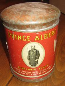 lot 29 image: 1913 Litho Prince Albert Can