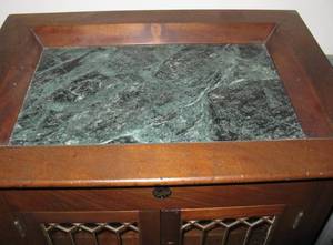 lot 37 image: Cabinet Made from Antique Dental X-Ray Unit