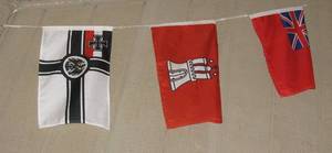 lot 48 image: Lot of Nautical Flags and Banners - 10 Total