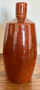 lot 71 image: Signed Antique Stoneware Bottle